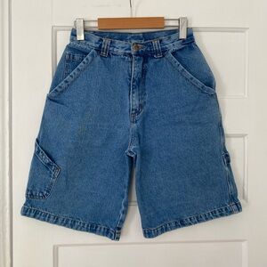 Vintage Y2K skater denim shorts
